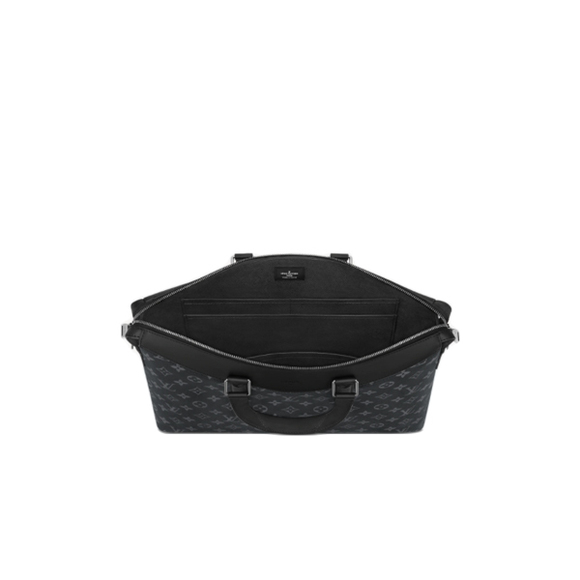 Louis Vuitton Briefcase Explorer Monogram Eclipse Shoulder Bag - Picture 3 of 4